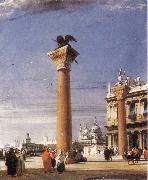 Richard Parkes Bonington The Column of St Mark in Venice oil painting picture wholesale